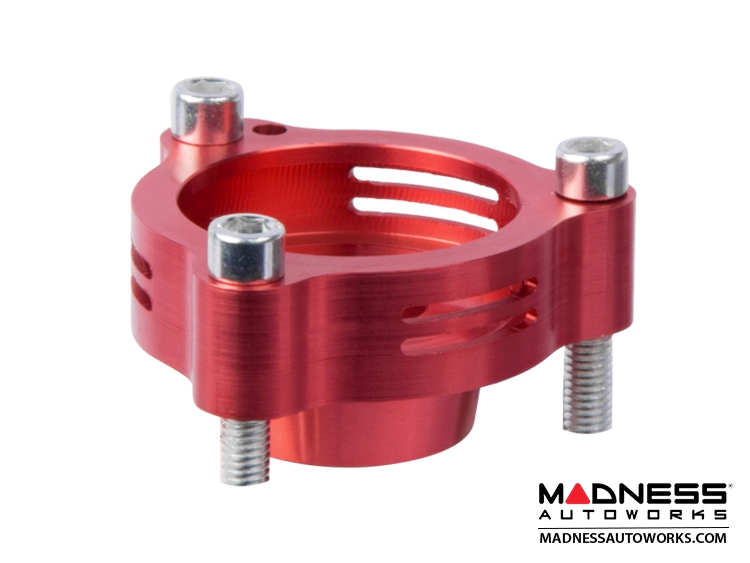 ECS - 025254ecsredKT - Audi 4.0T Atmospheric Diverter Valve Spacer - Red Pair